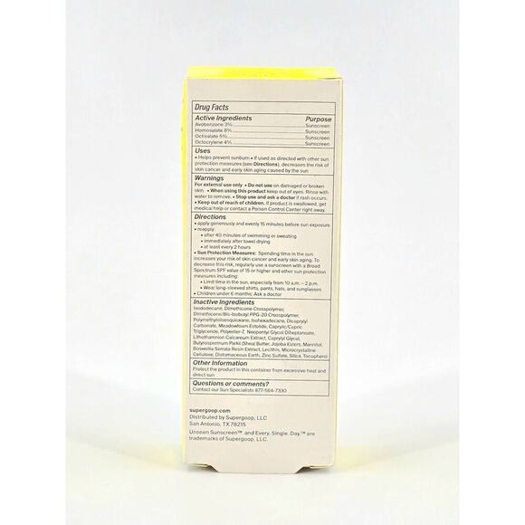 Supergoop! Unseen Sunscreen - SPF 40 1.7 fl oz - Invisible, Broad Spectrum - Picture 3 of 6